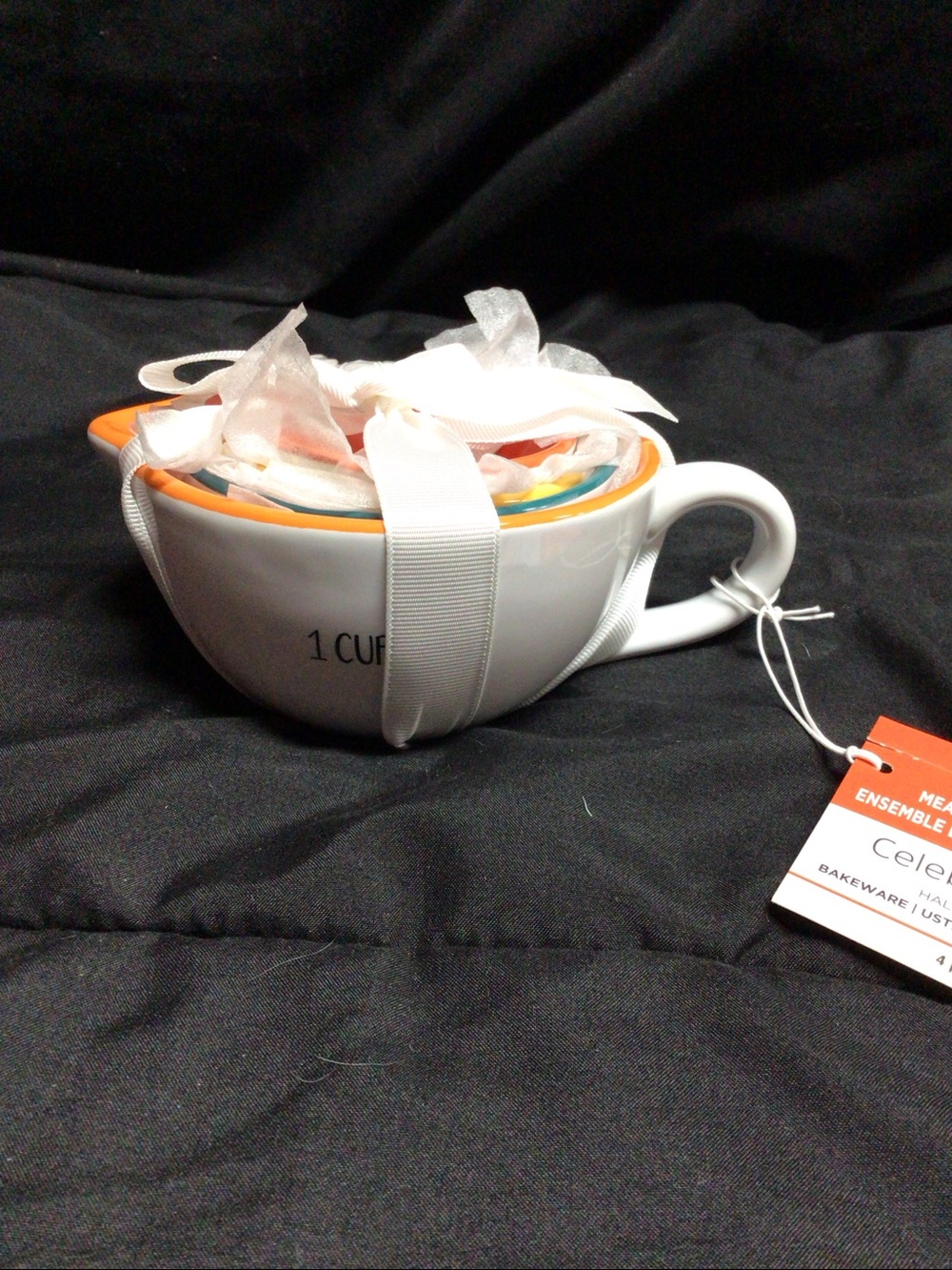 Celebrate It ceramic nesting measuring cup set